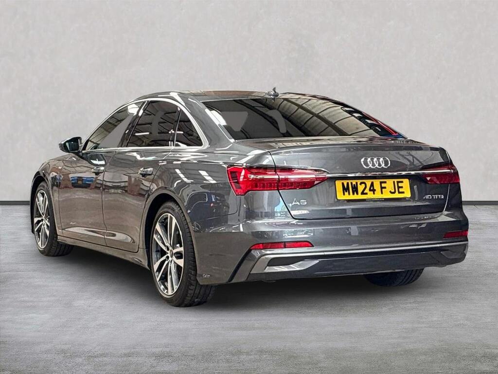 Audi A6 Saloon S Line Black #2
