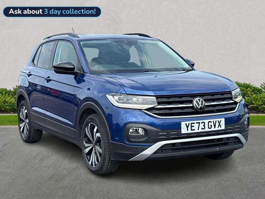 Volkswagen T-Cross 1.0 Tsi Black Edition Suv Dsg Euro 6 S Blue