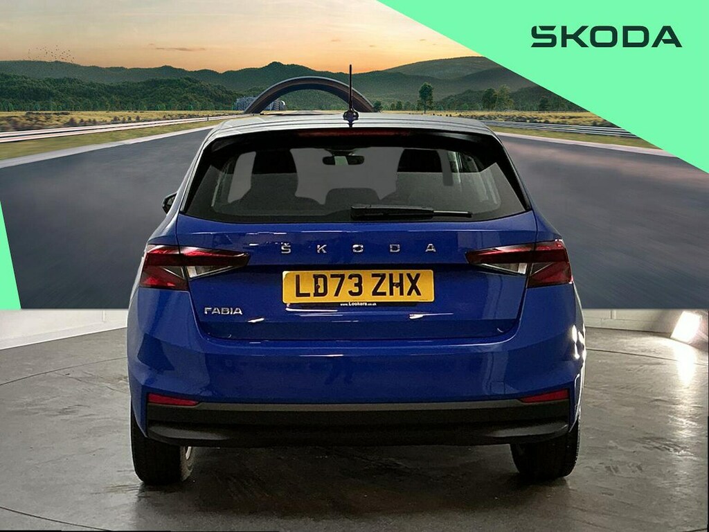 Skoda Fabia 1.0 Tsi Se L Hatchback Dsg Euro 6 Ss Blue #4