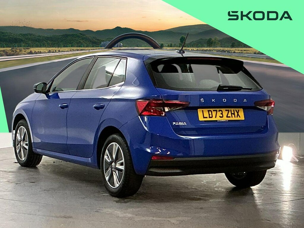 Skoda Fabia 1.0 Tsi Se L Hatchback Dsg Euro 6 Ss Blue #2