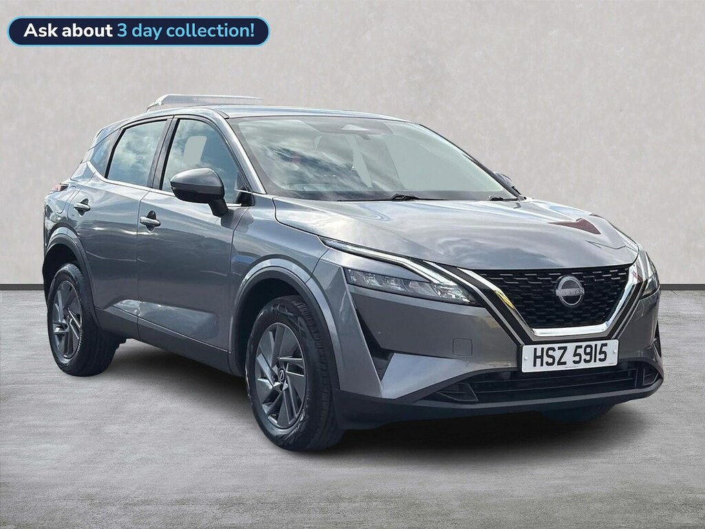 Nissan Qashqai 1.3 Dig-t Mhev Acenta Premium Suv Hybri Grey