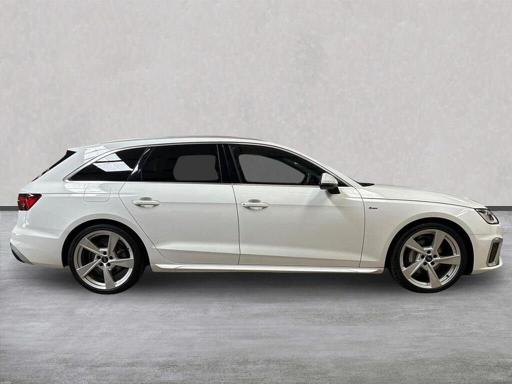 Audi A4 2.0 Tfsi 40 S Line Estate S Tronic Euro White #3