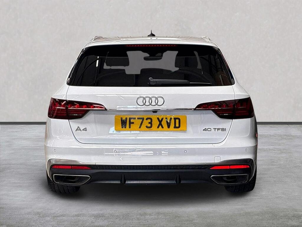 Audi A4 2.0 Tfsi 40 S Line Estate S Tronic Euro White #4