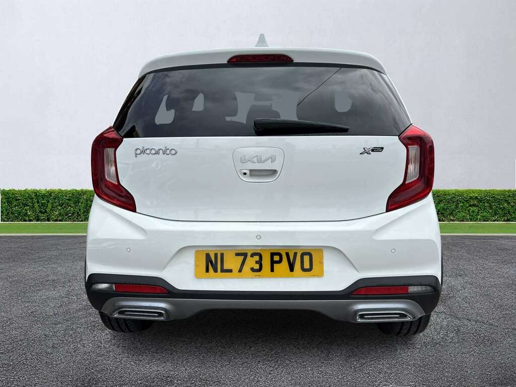 Kia Picanto 1.0 X-line S White #4