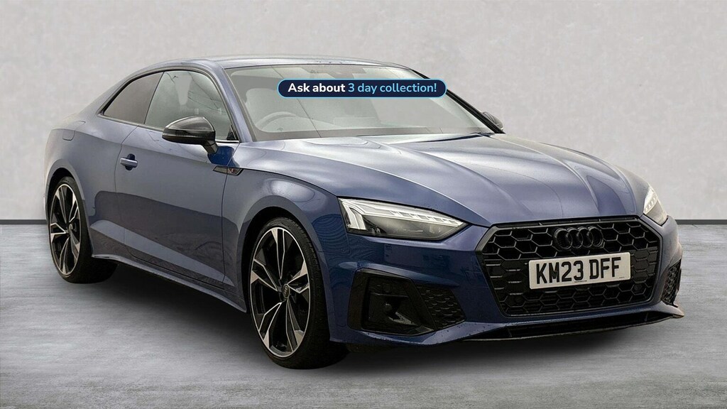 Audi A5 2.0 Tfsi 35 Black Edition Coupe S Troni Blue