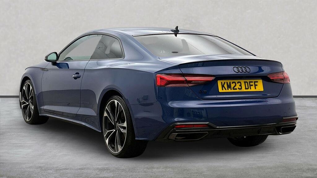 Audi A5 2.0 Tfsi 35 Black Edition Coupe S Troni Blue #2