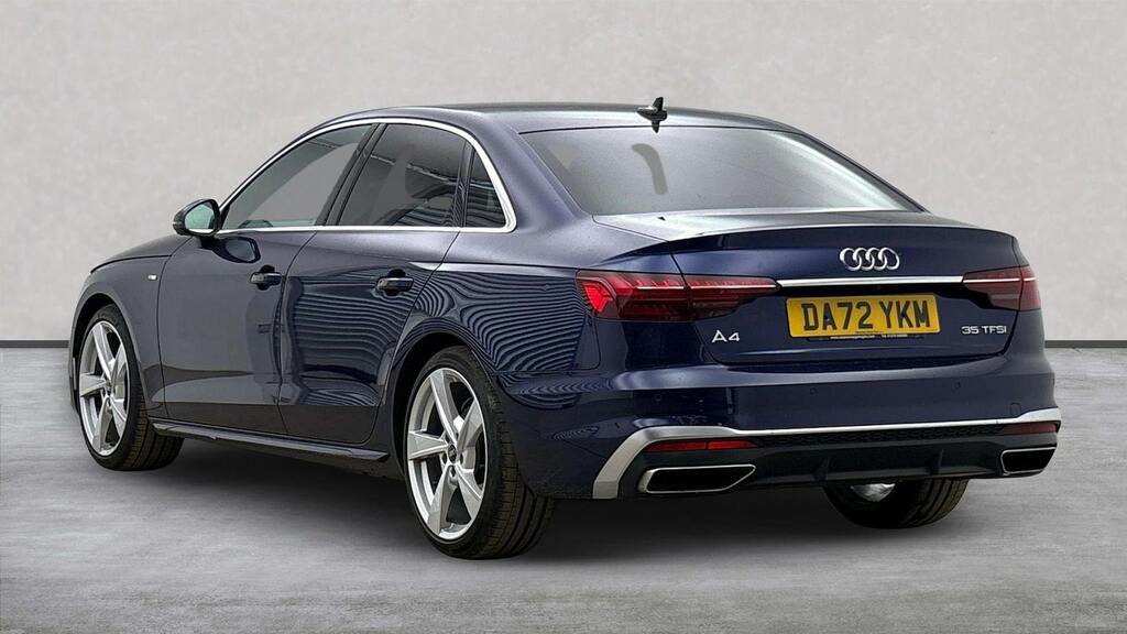 Audi A4 2.0 Tfsi 35 S Line Saloon S Tronic Euro Blue #2