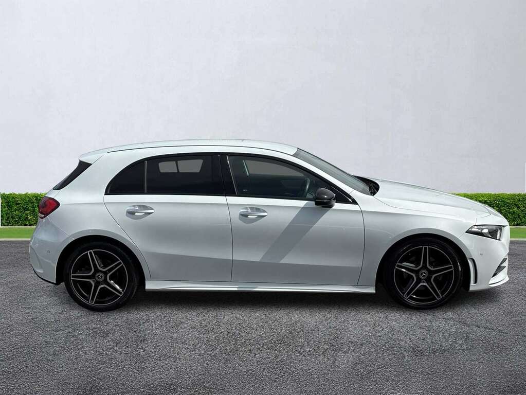 Mercedes-Benz A Class A200d Amg Line Premium White #3