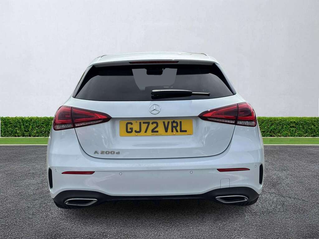 Mercedes-Benz A Class A200d Amg Line Premium White #4