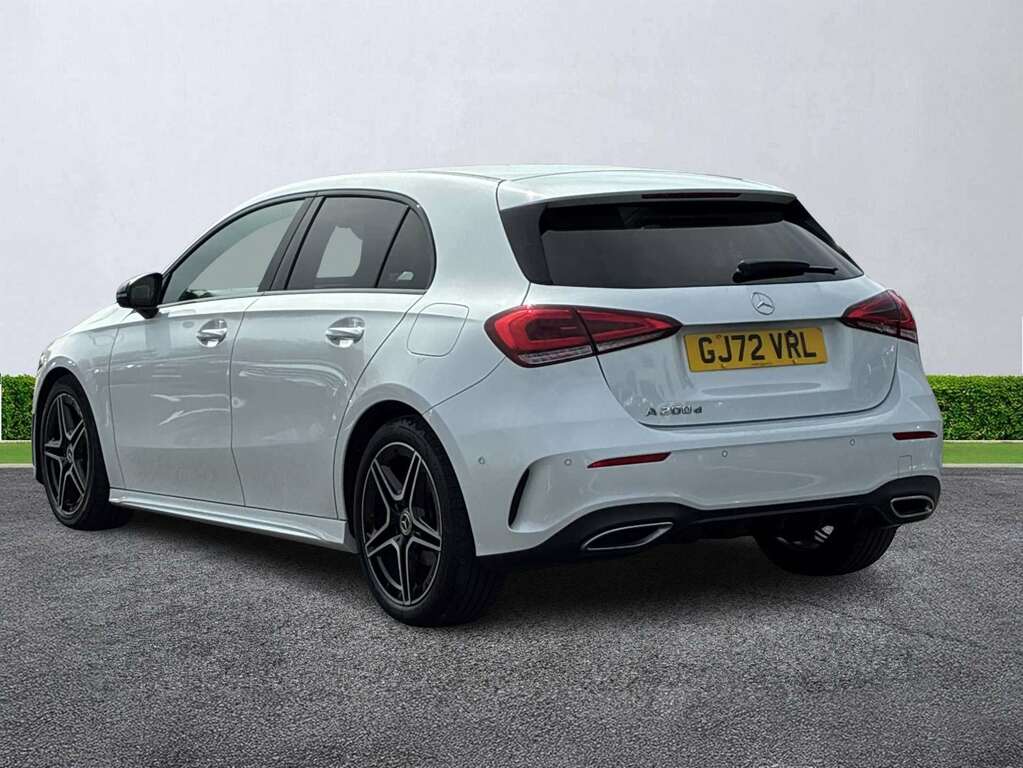Mercedes-Benz A Class A200d Amg Line Premium White #2
