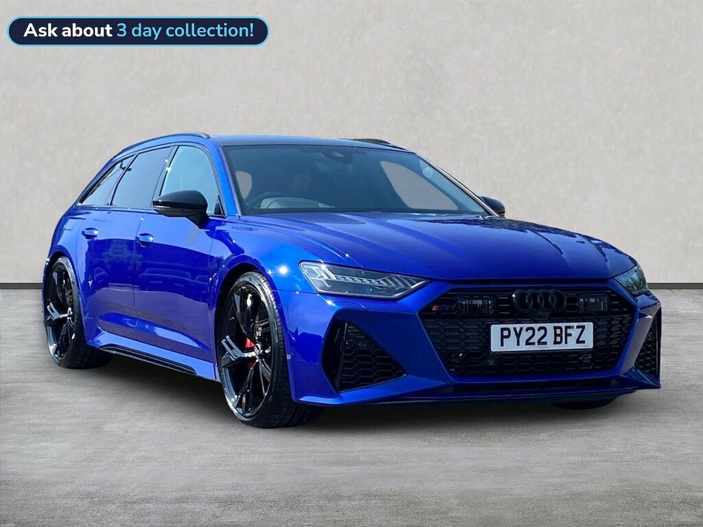 Audi RS6 4.0 Tfsi V8 Vorsprung Estate Tiptronic Blue