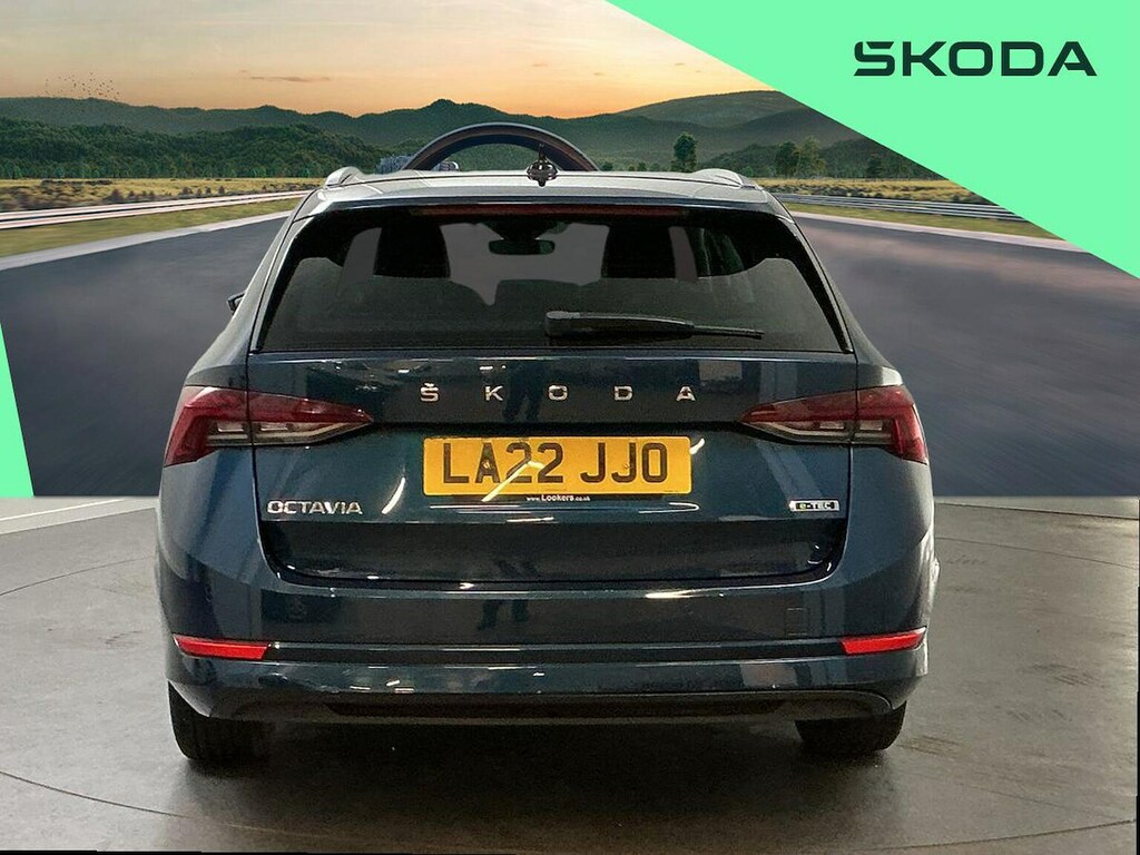 Skoda Octavia 1.5 Tsi E-tec Mhev Se L Estate Hybrid D Blue #4