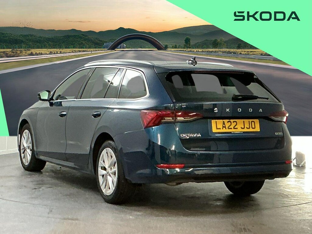 Skoda Octavia 1.5 Tsi E-tec Mhev Se L Estate Hybrid D Blue #2