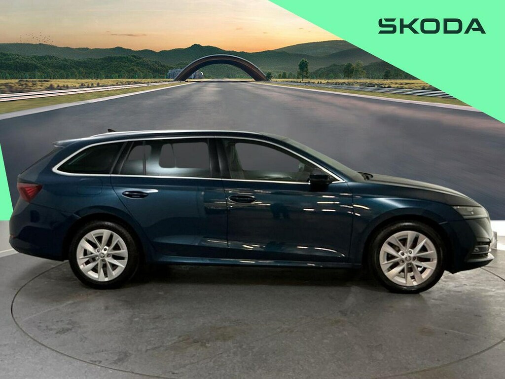 Skoda Octavia 1.5 Tsi E-tec Mhev Se L Estate Hybrid D Blue #3