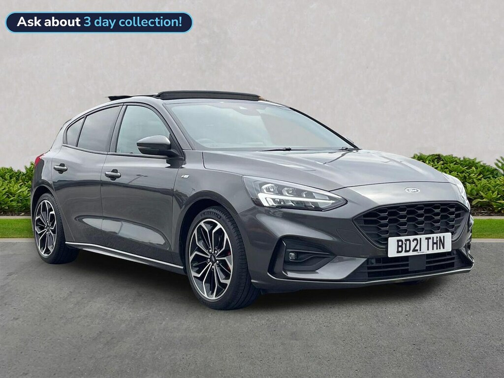 Ford Focus 1.0T Ecoboost Zetec Estate 125 P White #1