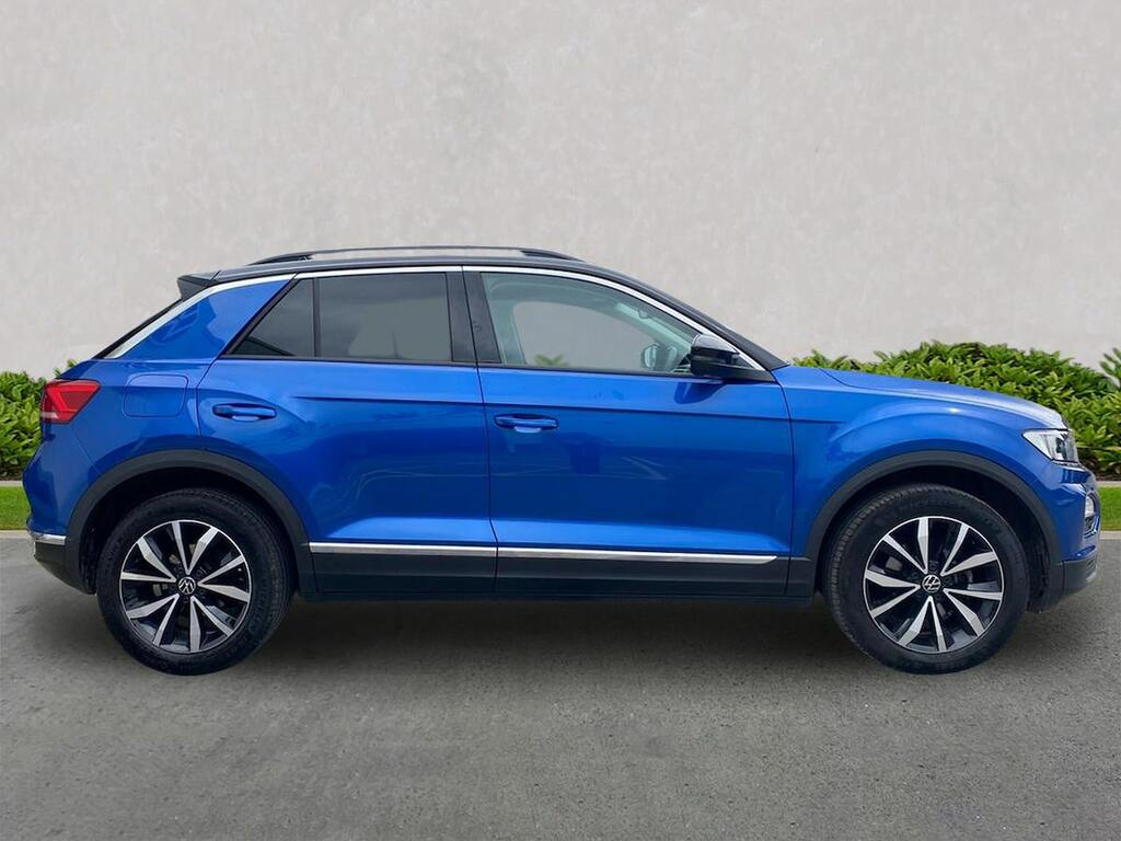 Volkswagen T-Roc 1.0 Tsi Design Suv Euro 6 Ss Blue #3