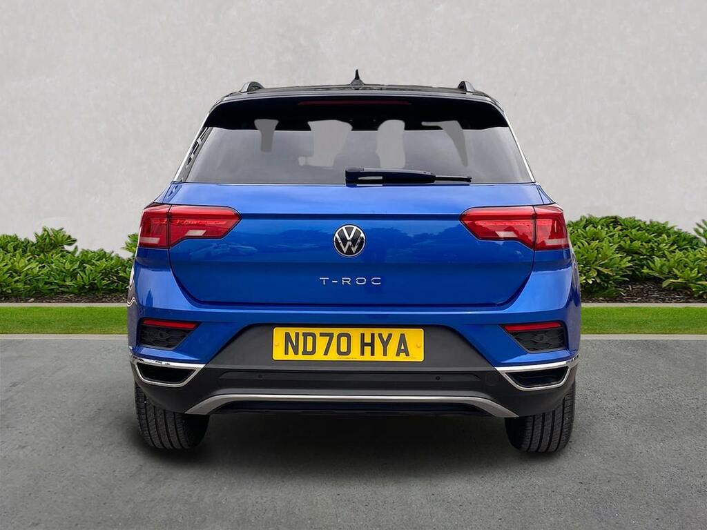 Volkswagen T-Roc 1.0 Tsi Design Suv Euro 6 Ss Blue #4