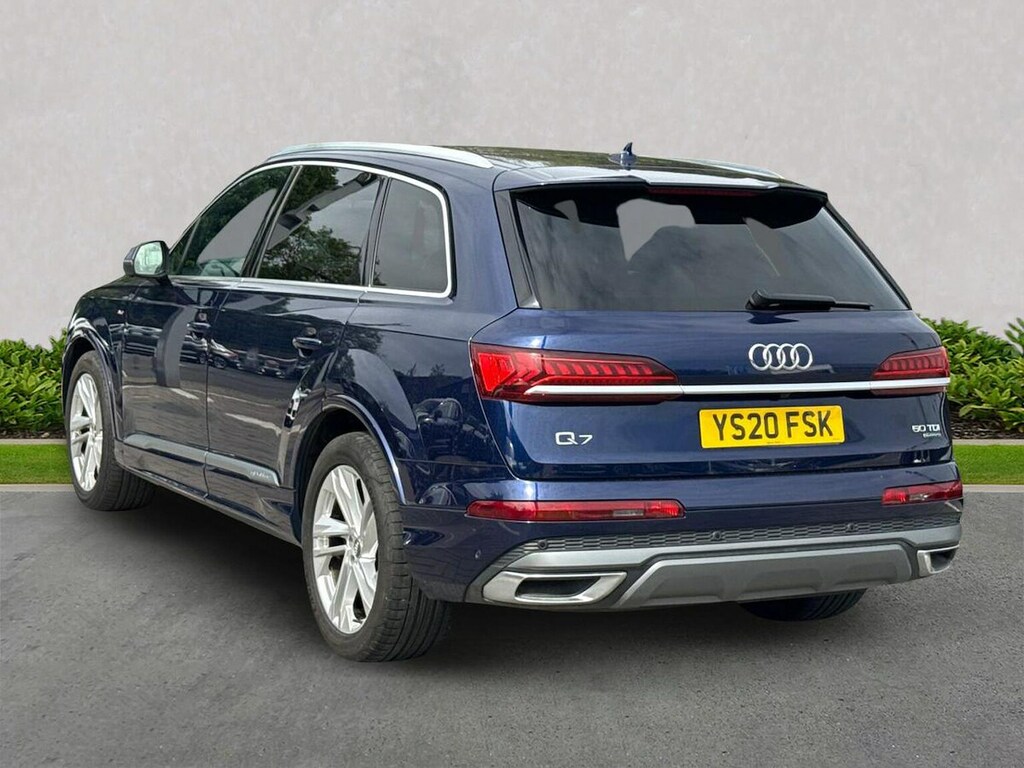 Audi Q7 3.0 Tdi V6 50 S Line Suv Tiptronic Quat Blue #2
