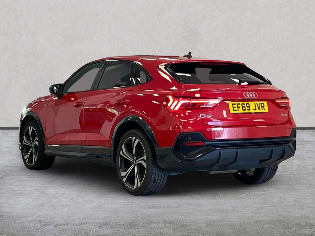 Audi Q3 2.0 Tdi 35 Edition 1 Sportback S Tronic EF69JVR Red