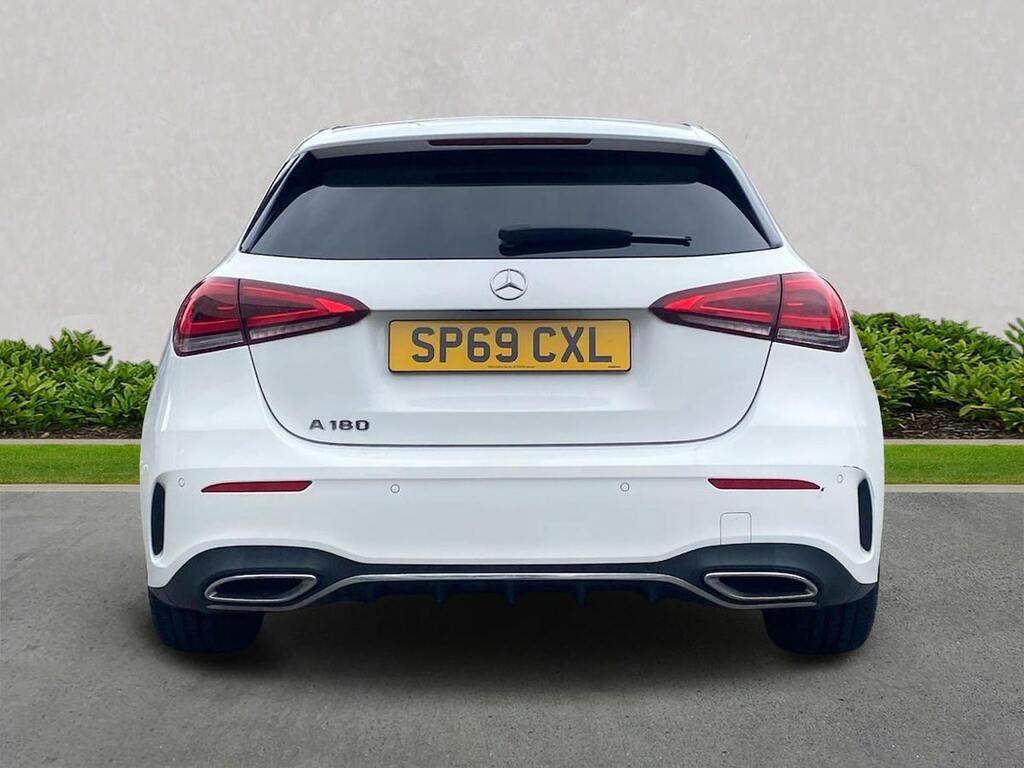 Mercedes-Benz A Class 1.3 A180 Amg Line Executive Hatchback White #4