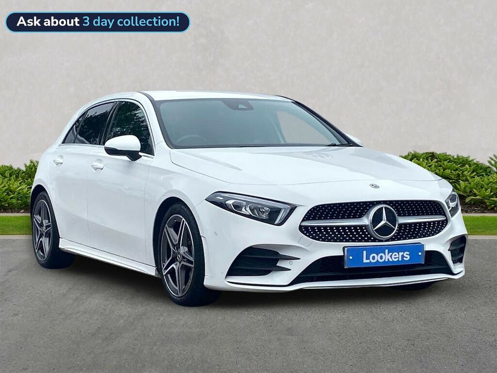 Mercedes-Benz A Class 1.3 A180 Amg Line Executive Hatchback White