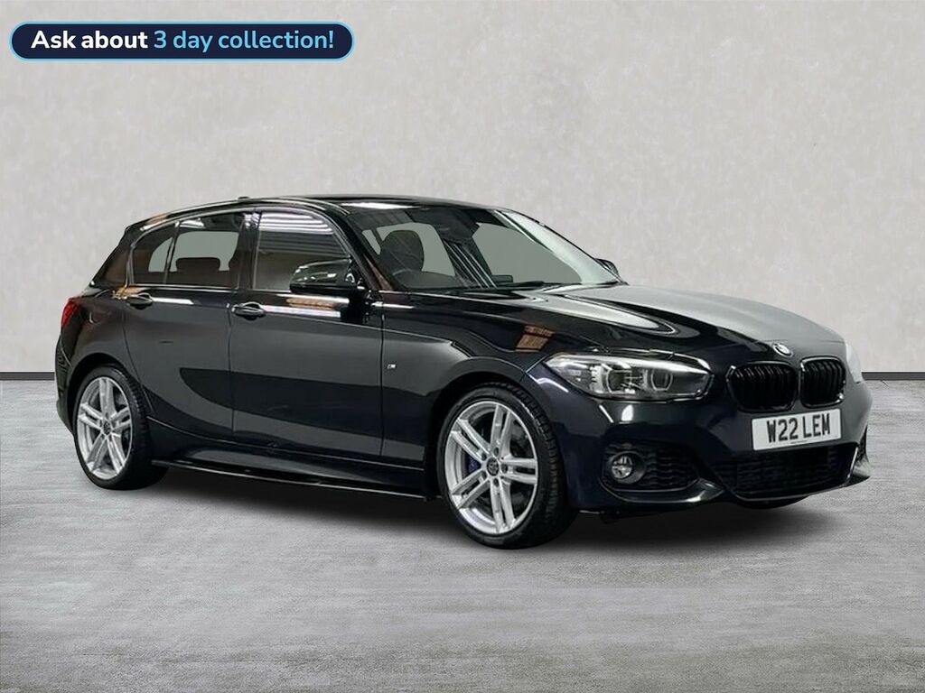 BMW 1 Series Bmw 118I M Sport Shadow Editi W22LEM Black