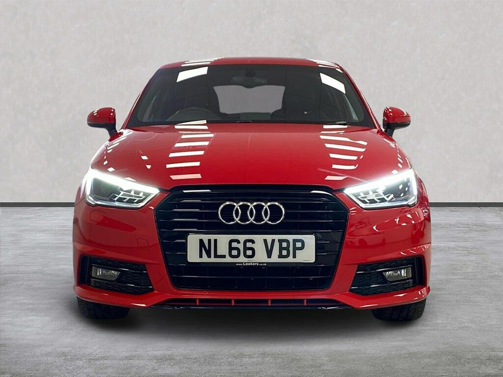 Audi A1 1.6 Tdi Black Edition Hatchback Red #5