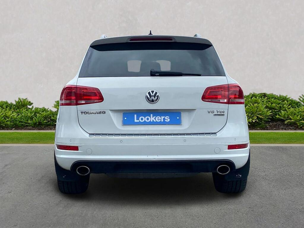 Volkswagen Touareg 3.0 Tdi V6 Bluemotion Tech R-line Suv T White #4