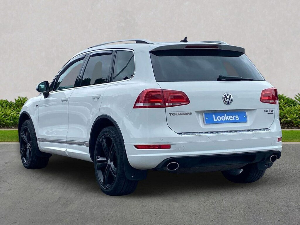 Volkswagen Touareg 3.0 Tdi V6 Bluemotion Tech R-line Suv T White #2