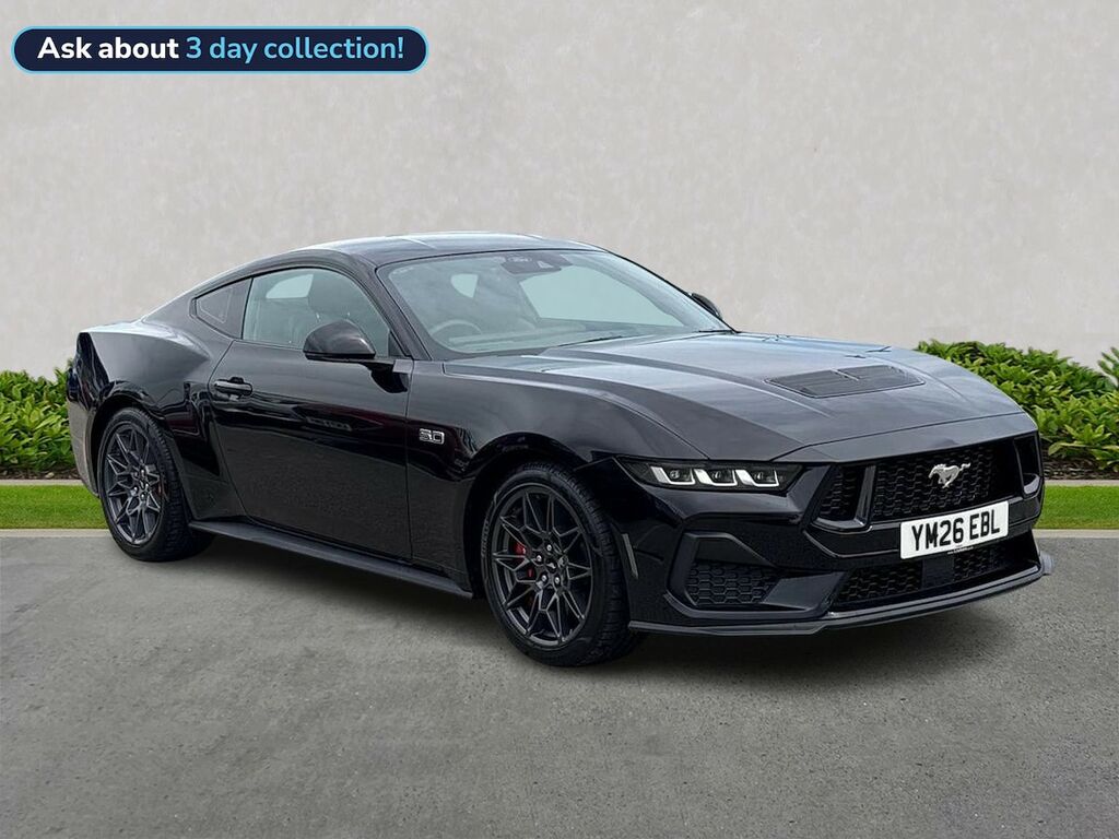 Ford Mustang 5.0 V8 Gt Coupe Selshift Euro 6 446 Ps Black