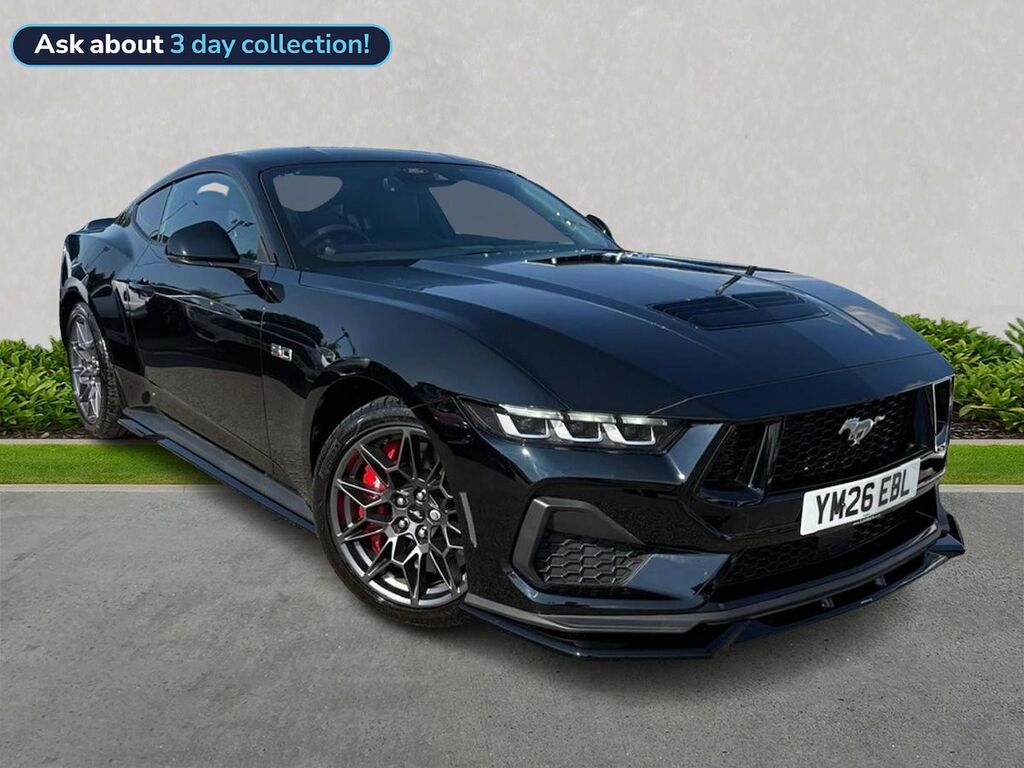 Ford Mustang 5.0 V8 Gt Coupe Selshift Euro 6 446 Ps Black