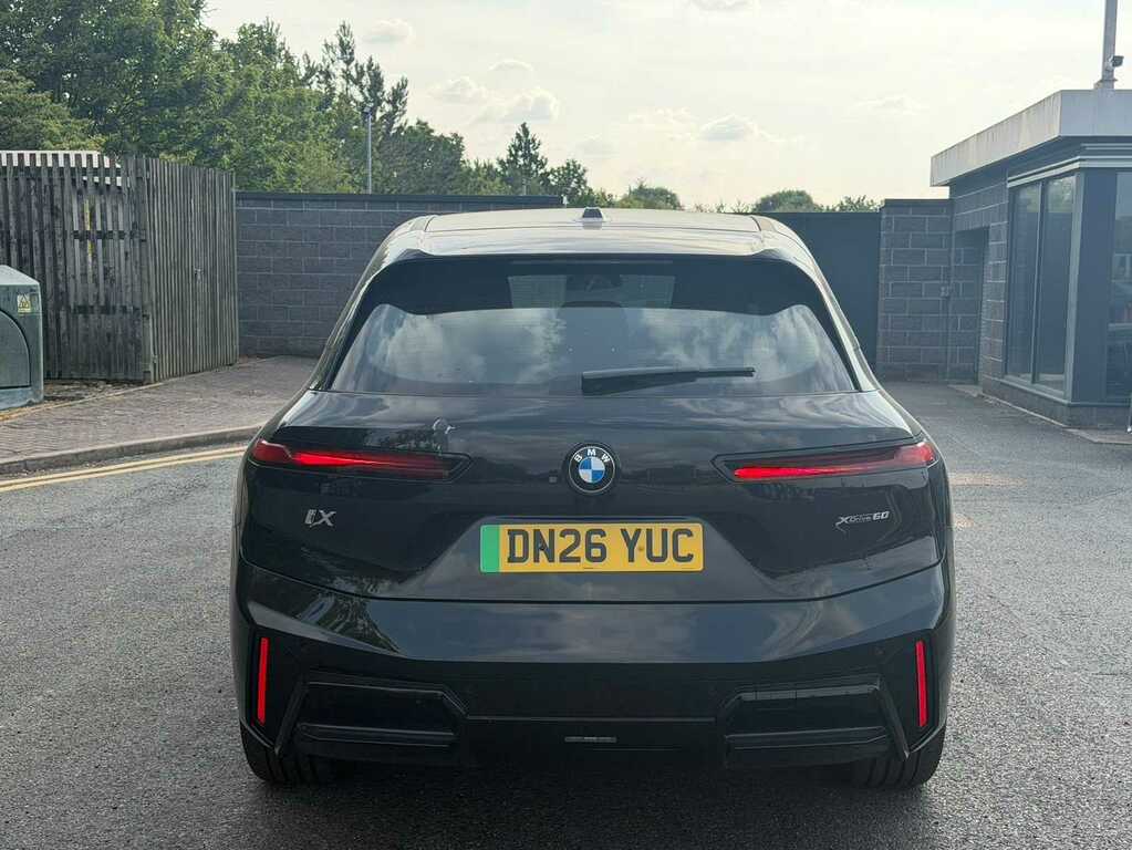 BMW iX 400Kw Xdrive60 M Sport 112Kwh DN26YUC Black #4