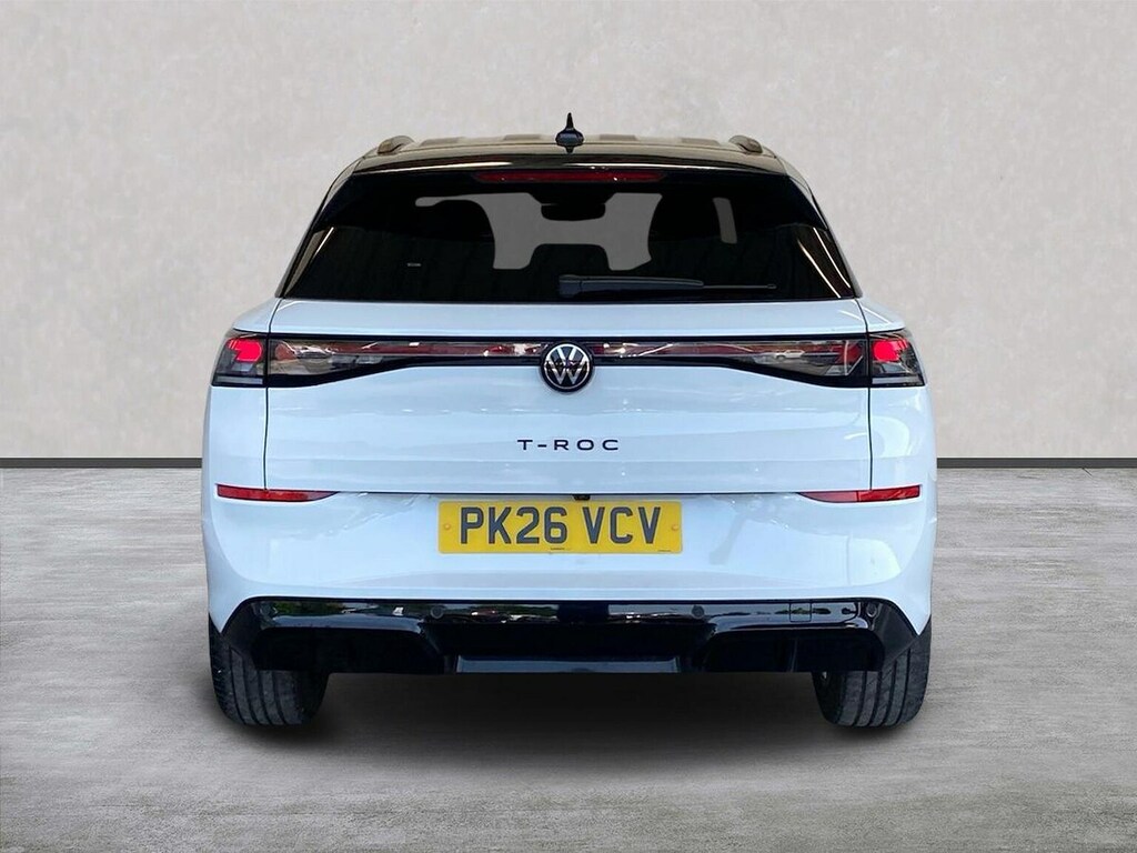 Volkswagen T-Roc 1.5 Etsi 150 R-line Dsg Tech Pack PK26VCV White #4