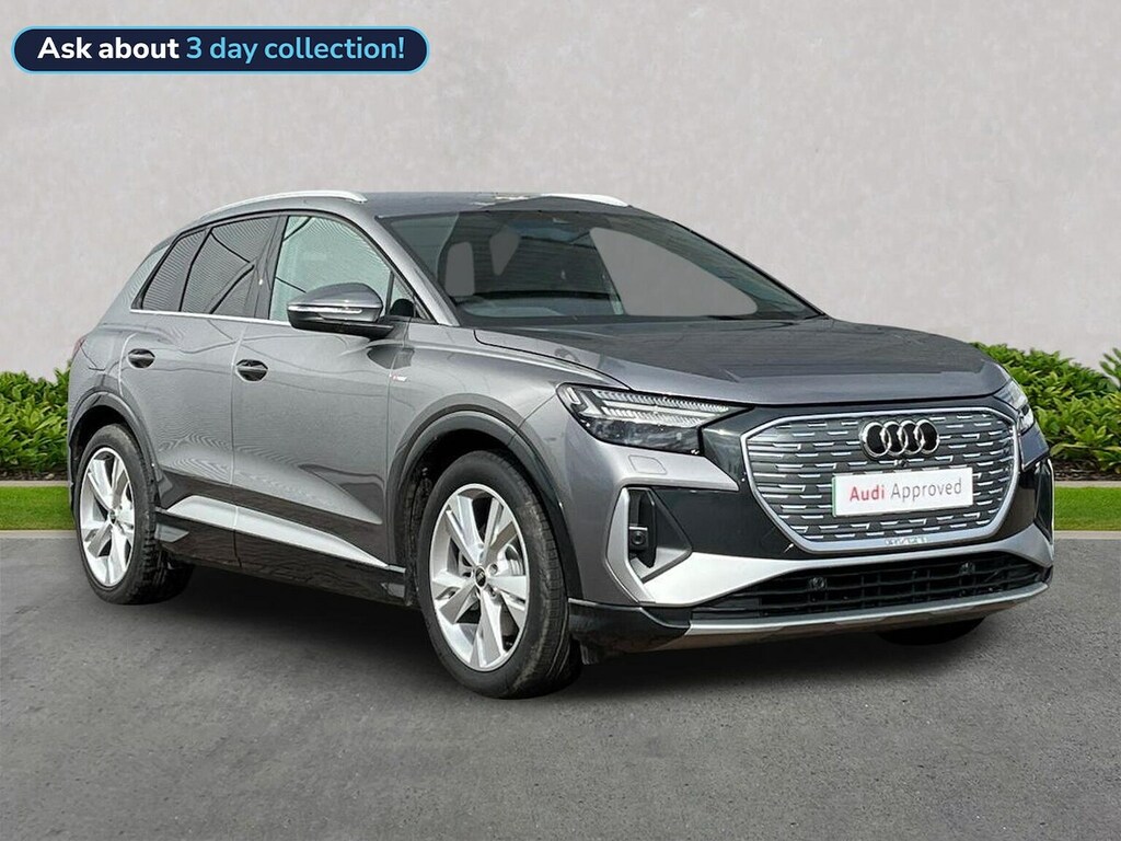 Audi Q4 E Tron 210Kw 45 82Kwh S Line Leathertech Pro SA26DJU Grey