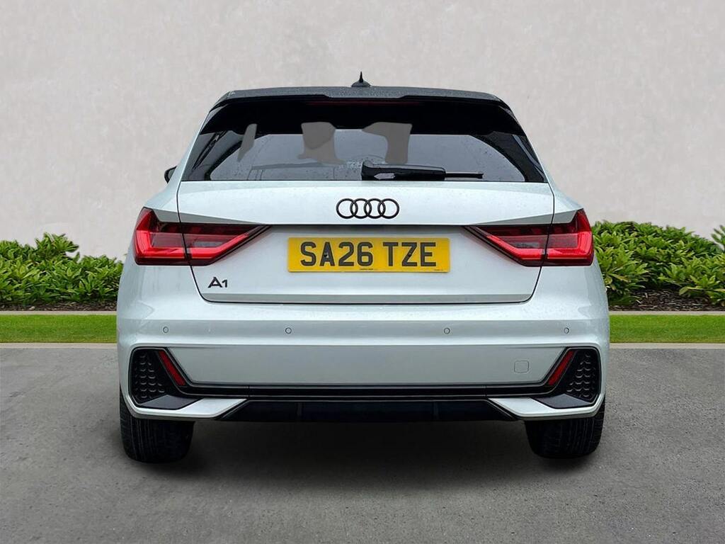 Audi A1 30 Tfsi Black Edition White #4