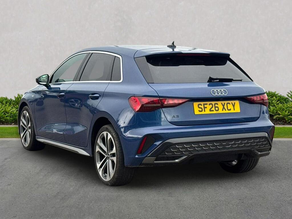 Audi A3 1.5 Tfsie S Line Sportback Plug-in Hybr SF26XCY Blue #2