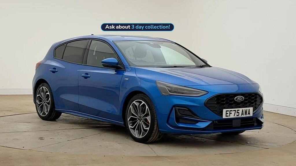 Ford Focus 1.0T Ecoboost Mhev St-line X Hatchback Blue