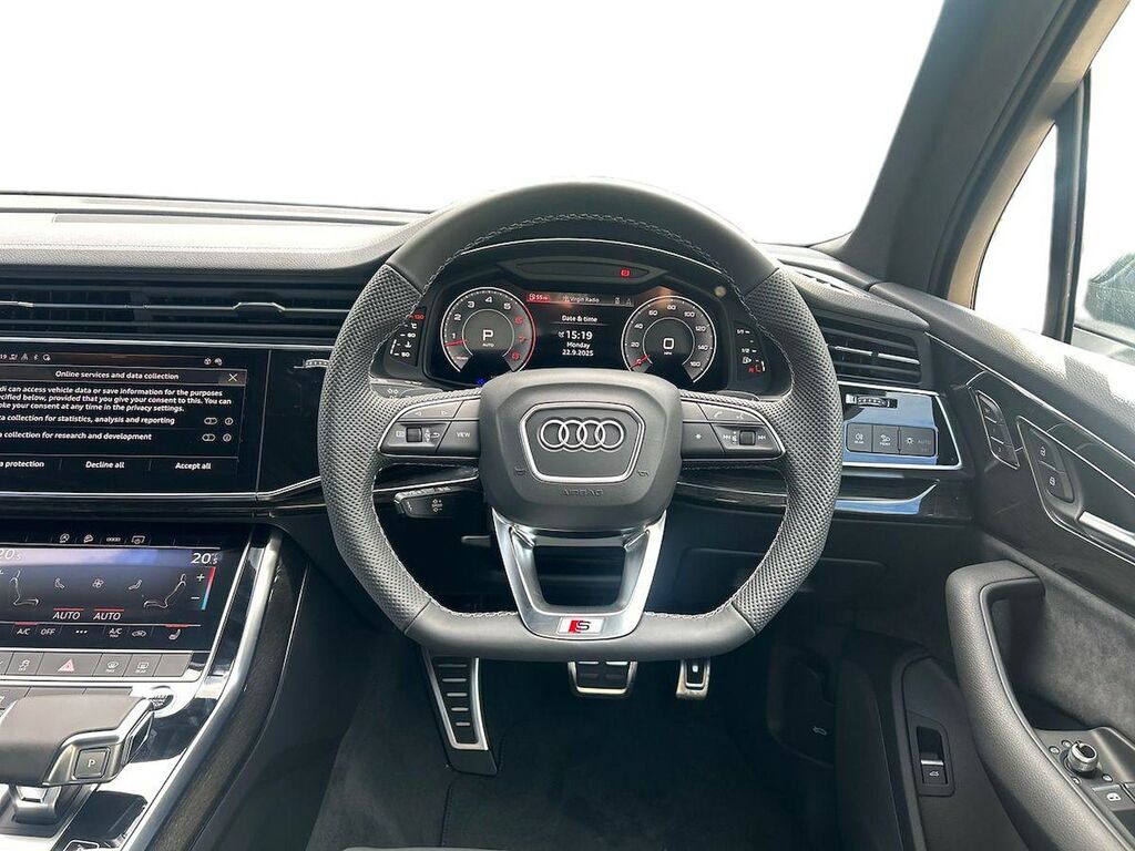 Audi Q7 Audi Q7 Estate 55 Tfsi Quattro S Line Tiptroni Black #9