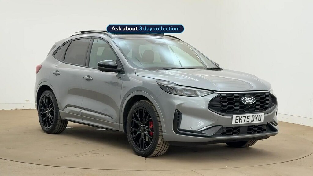 Ford Kuga 2.5 Fhev St-line X Black Package Cvt Silver
