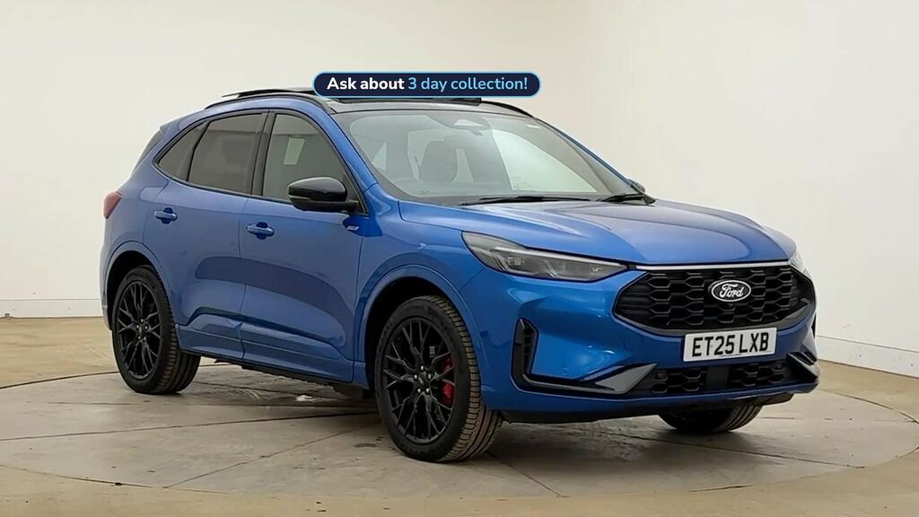 Ford Kuga 2.5 Duratec 14.4Kwh St-line X Black Package Suv Blue