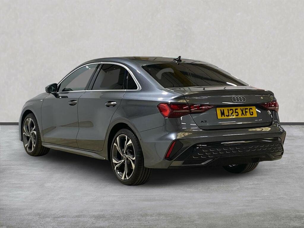 Audi A3 1.5 Tfsi 30 S Line Saloon S Tronic Euro MJ25XFG Grey #2