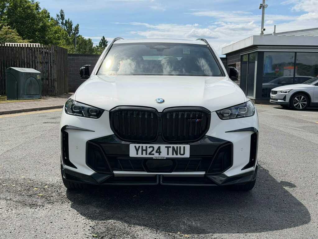 BMW X5 Xdrive40d Mht M Sport White #2