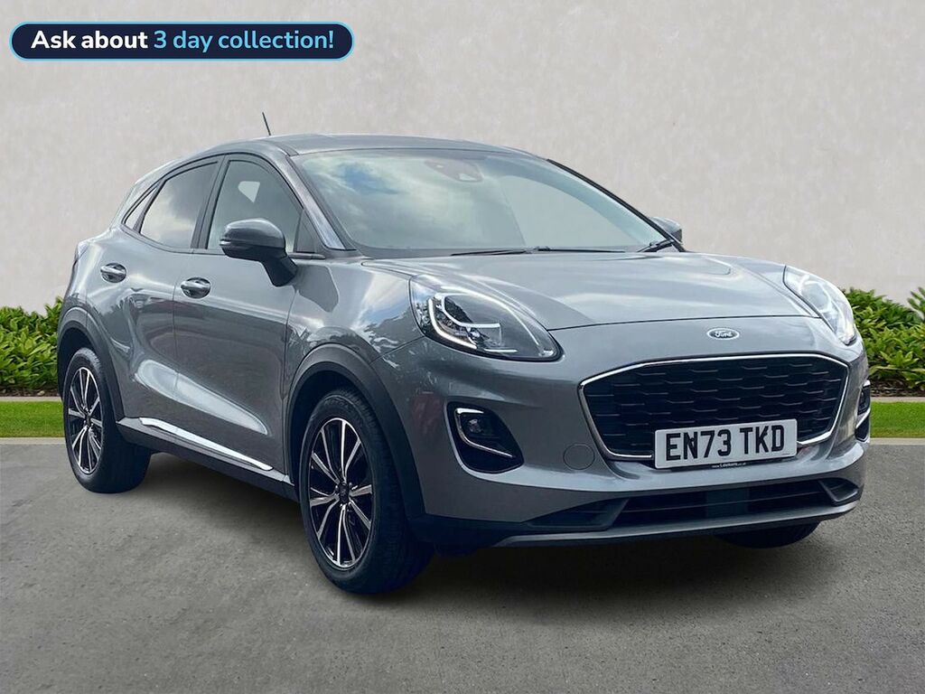 Ford Puma 1.0T Ecoboost Mhev Titanium Suv Hybrid Silver
