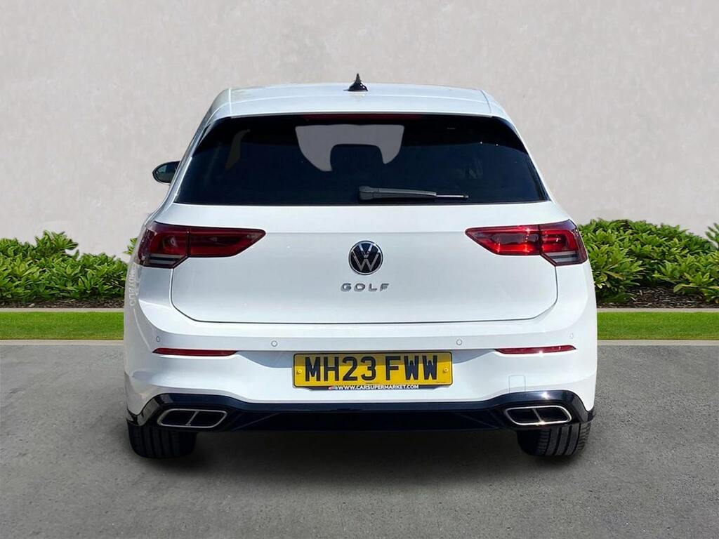 Volkswagen Golf 1.5 Tsi R-line Hatchback Euro 6 MH23FWW White #3