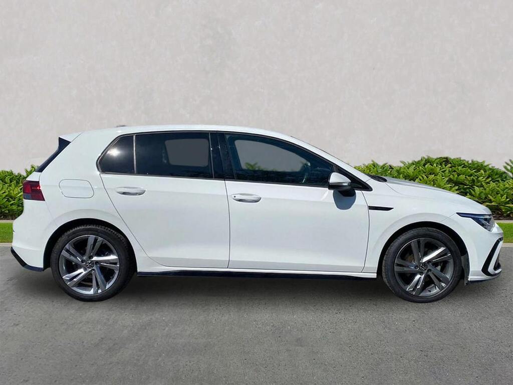 Volkswagen Golf 1.5 Tsi R-line Hatchback Euro 6 MH23FWW White #2