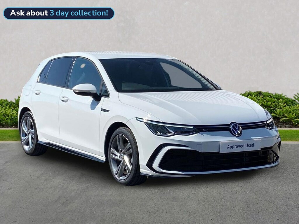 Volkswagen Golf 1.5 Tsi R-line Hatchback Euro 6 White