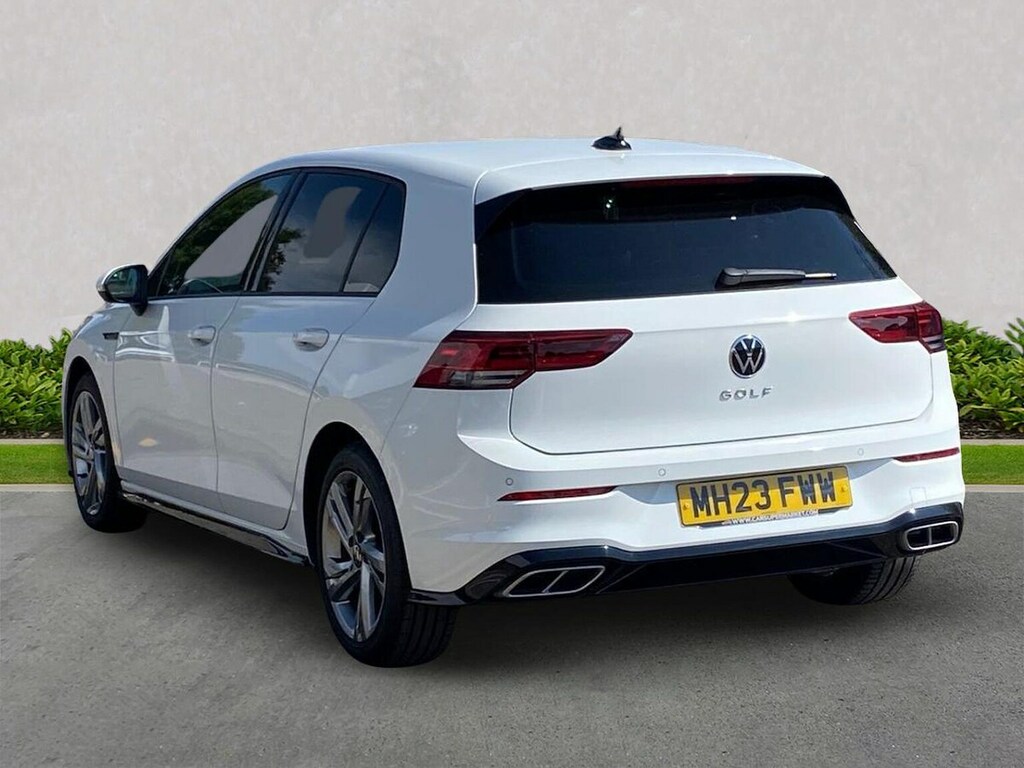 Volkswagen Golf 1.5 Tsi R-line Hatchback Euro 6 MH23FWW White