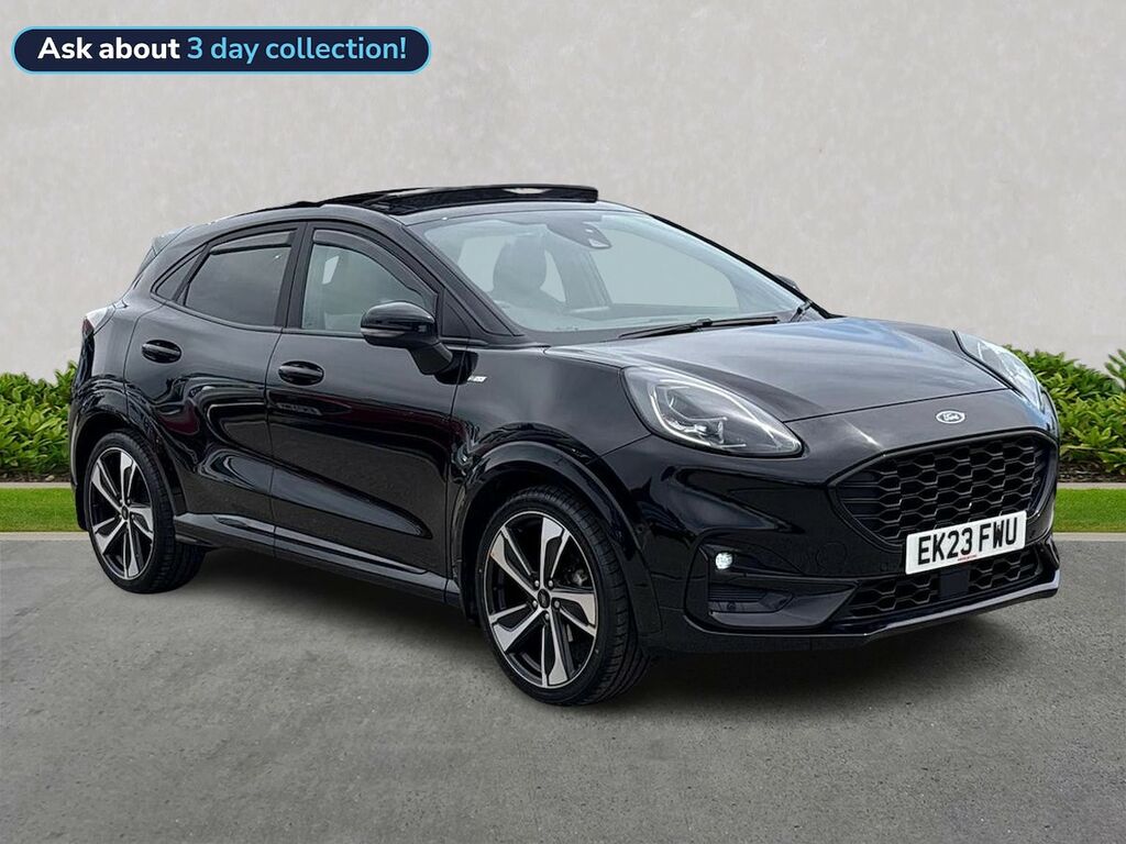 Ford Puma 1.0T Ecoboost Mhev St-line X Suv Hybrid Black