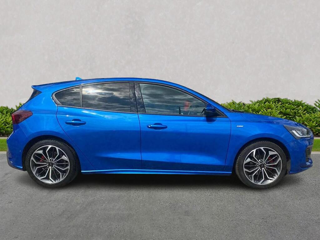 Ford Focus 1.0T Ecoboost St-line X Hatchback Manua EU23WBL Blue #3