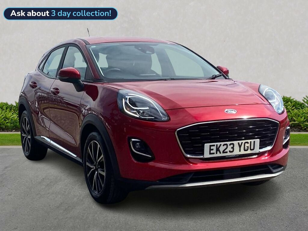 Ford Puma 1.0T Ecoboost Mhev Titanium Suv Hybrid Red
